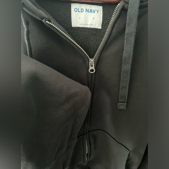 Old Navy Oversized Mens Front Zip Hoodie - Picture 6 of 6